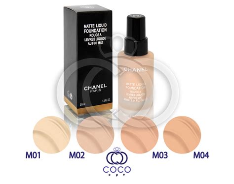 Chanel matte liquid foundation